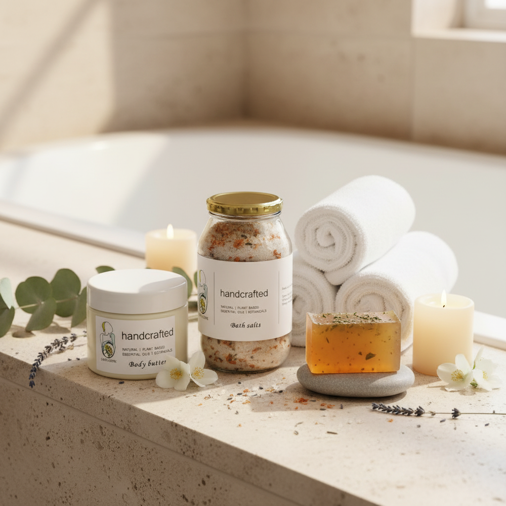 Bath Time Bliss Set - Relaxing Spa Gift | Gaia's Love