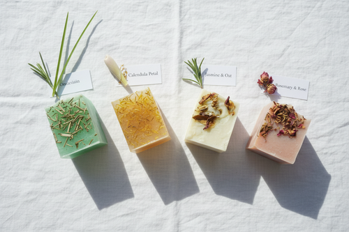 Gaia's Soap Collection - Flat Lay